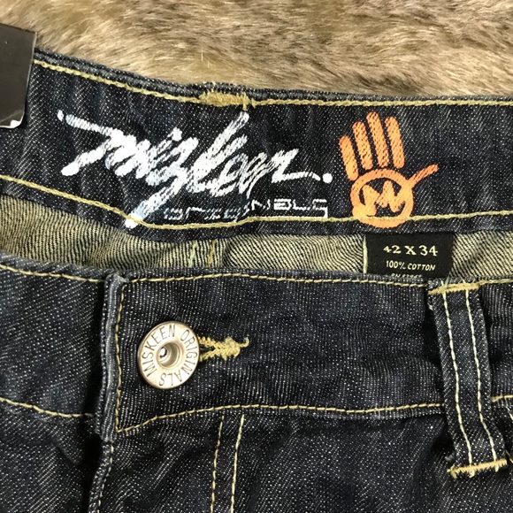 MISKEEN SLIM STRAIGHT FIT JEANS MEN URBAN NWT - Picture 5 of 8